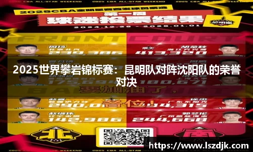 2025世界攀岩锦标赛：昆明队对阵沈阳队的荣誉对决